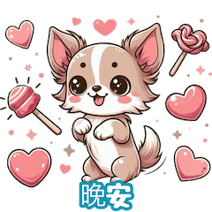Cute Chihuahua Stickers 2