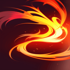 flame background effect