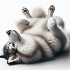 Siberian Husky Very Cute Sticker