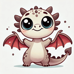 Cute Dragon Stickers MT