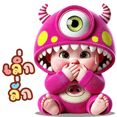 Baby Monster (Big Stickers) – LINE stickers | LINE STORE