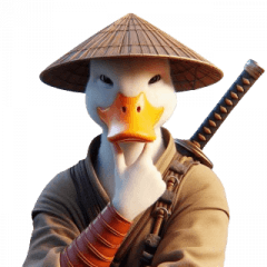 Duck samurai