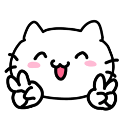 Annoying Cat Stickers (Japanese)