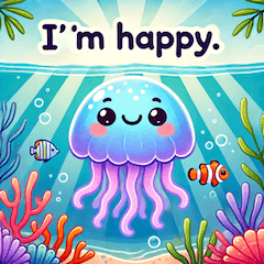 Cute Jellyfish Stickers!