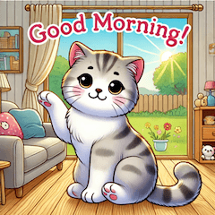 Adorable American Shorthair Stickers -