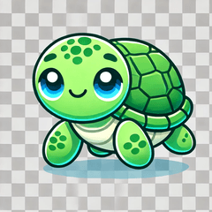 Cute Sea Turtle Stickers 2