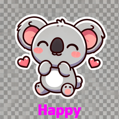 Adorable Koala sticker