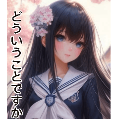 Anime Super Sweet Uniform Girl 2
