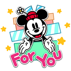 Stiker Pop-Up Mickey & Friends