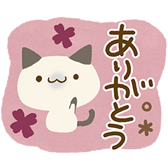 Cute decorative Cat Siamese