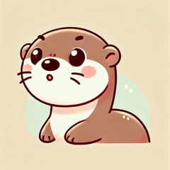 Curious Otter LINE Stickers
