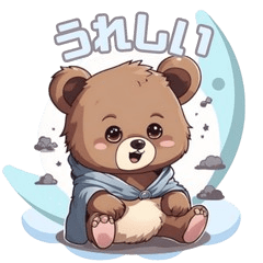 anime style Bears