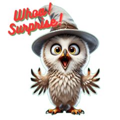 Cute Owl Stickers - Share a Smile