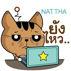 NATTHA หุ่นยนต์แมวกินเงินเดือน e