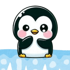 Cute and Silly Little Penguin