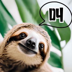 Sloth helps you say