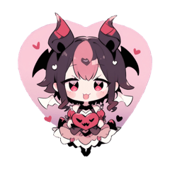 very cute devil