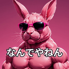 Suspicious rabbit with Kansai dialect