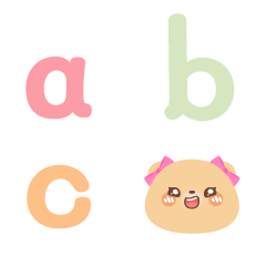 Honey: Cute Pastel Alphabets