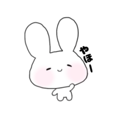 Big eared rabbit's daily stickers