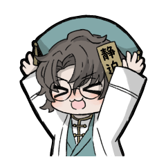 Gyeongsi Vtuber[JIN HAZAMA]Stamp