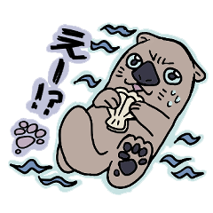 greeting_animal_sticker