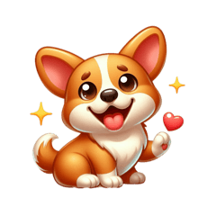 Cute little Corgi puppy