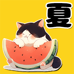Hachiware Cat for summer