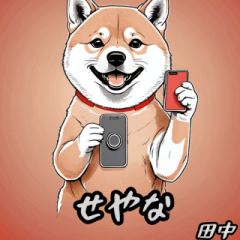 Kansai dialect, for Tanaka, Shiba Inu.