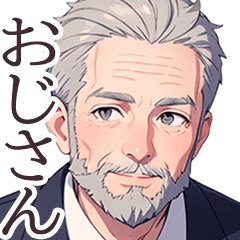 Stickers for handsome old men 15