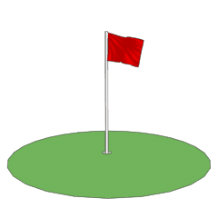 Arrangement for golf