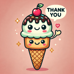 So Cute Ice Cream Stickers