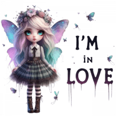 Goth Fairy in Love