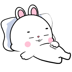 Lovely Rabbit 24 : Animated Sticker