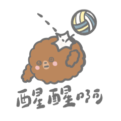 MsPatty_choco like to play volleyball