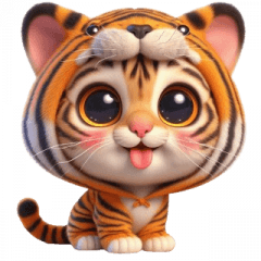 Tiger Cat Emoji Stickers