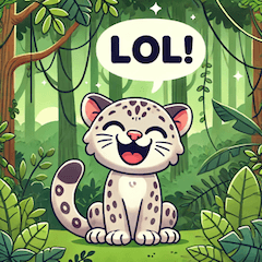 Cute Ocelot Stickers