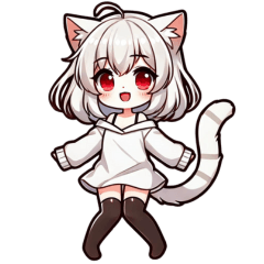 Cat Ear Girl Emotion Stamp