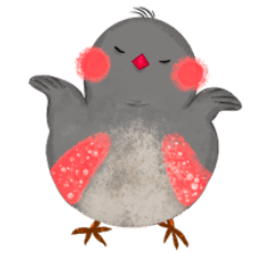 Playful Zebra finch, cute active bird.