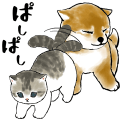 Animated Shiba and Nyan