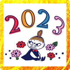 Moomin: New Year's Animated Stickers