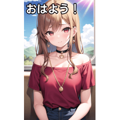 train and earrings girl