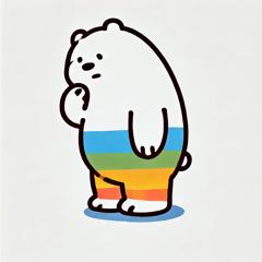 Cute Bear Stickers6