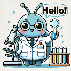 Bug Scientist Stickers