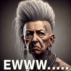 Mohawk Granny