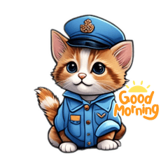 Postman kitty