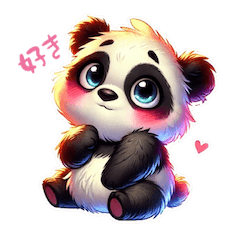 Baby Panda Fun Stickers