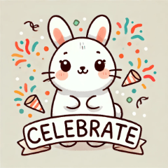 Cute Rabbit LINE Stickers