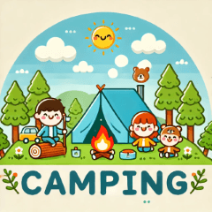 Fun Camping LINE Stickers