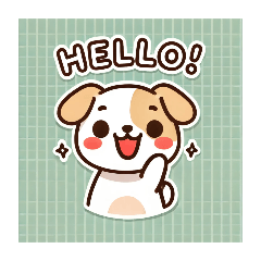 Cute Dog LINE Sticker Collection